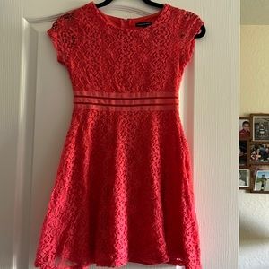 Floral lace dress